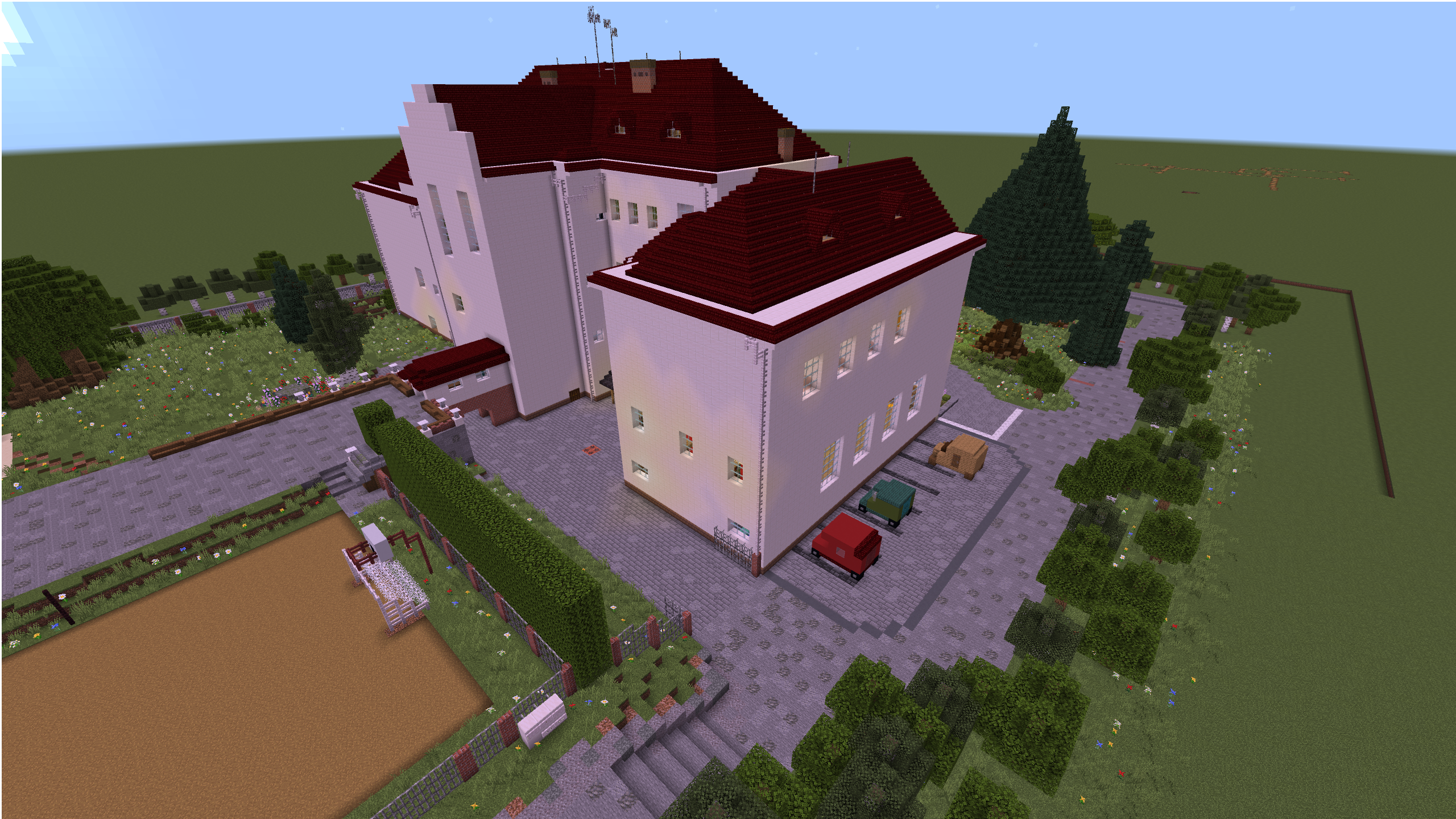Parkoviště u školy